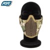 Half Face Mesh Mask Multicam with Cheek Pads ASG
