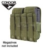 Double M14 Magazine Pouch (holds 4 mags) Tan CONDOR