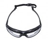 Highlander Plus Clear Lens Protective Glasses with Strap Strike Systems ASG