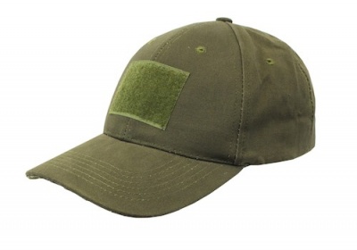 Combat Cap with Velcro OD Green NUPROL