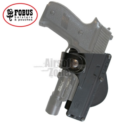 Holster for SIG P226 / USP / M&P with Light or Laser on Rotating Paddle FOBUS