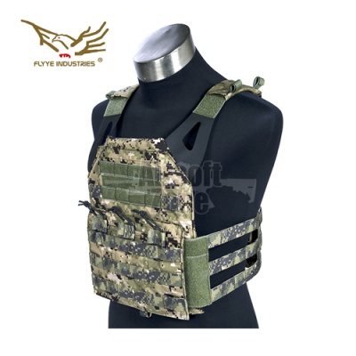 JPC Style Light MOLLE Plate Carrier with dummy plates AOR2 FLYYE