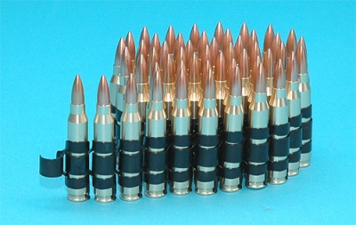 M249 5.56 Dummy Cartridge Belt (50 Cartridges) G&P