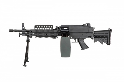 SA-46 CORE Machine Gun Replica Black AEG Specna Arms