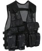 Kids Assault Vest BTP Black Camo Kombat UK