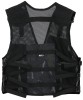 Kids Assault Vest BTP Black Camo Kombat UK