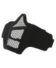 Recon Half Face Mesh Mask Black with Cheek Pads Kombat UK