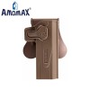 Retention Holster for 2011 / Hi-Capa Series on Rotating Paddle FDE AMOMAX