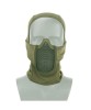 Operators Balaclava Mesh Mask Olive Green Kombat UK