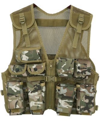 Kids Assault Vest BTP Camo Kombat UK