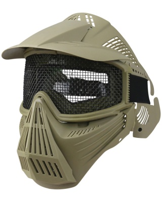 Full Face Mesh Mask Coyote Kombat UK