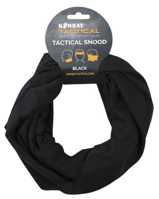 Tactical Snood Black Kombat UK