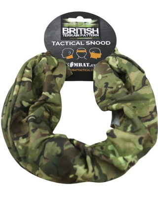 Tactical Snood BTP Camo Kombat UK