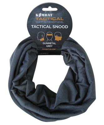 Tactical Snood Gunmetal Grey Kombat UK