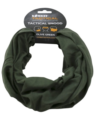 Tactical Snood Olive Green Kombat UK